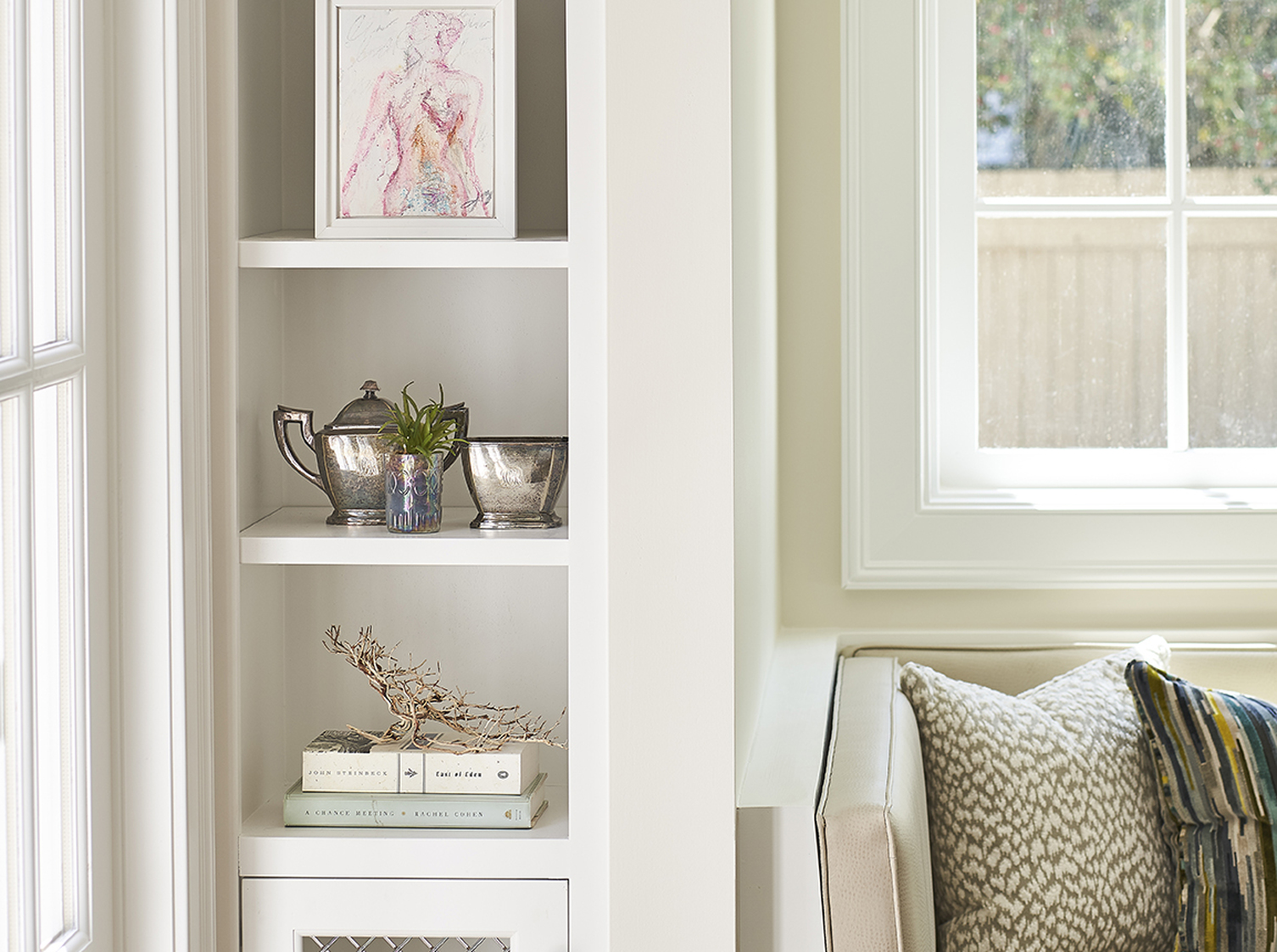 Custom Wood Working book shelves