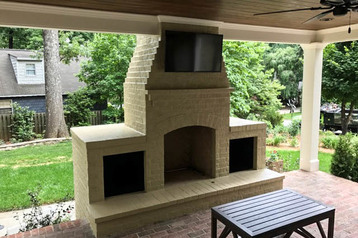 Outdoor living kitchen builder