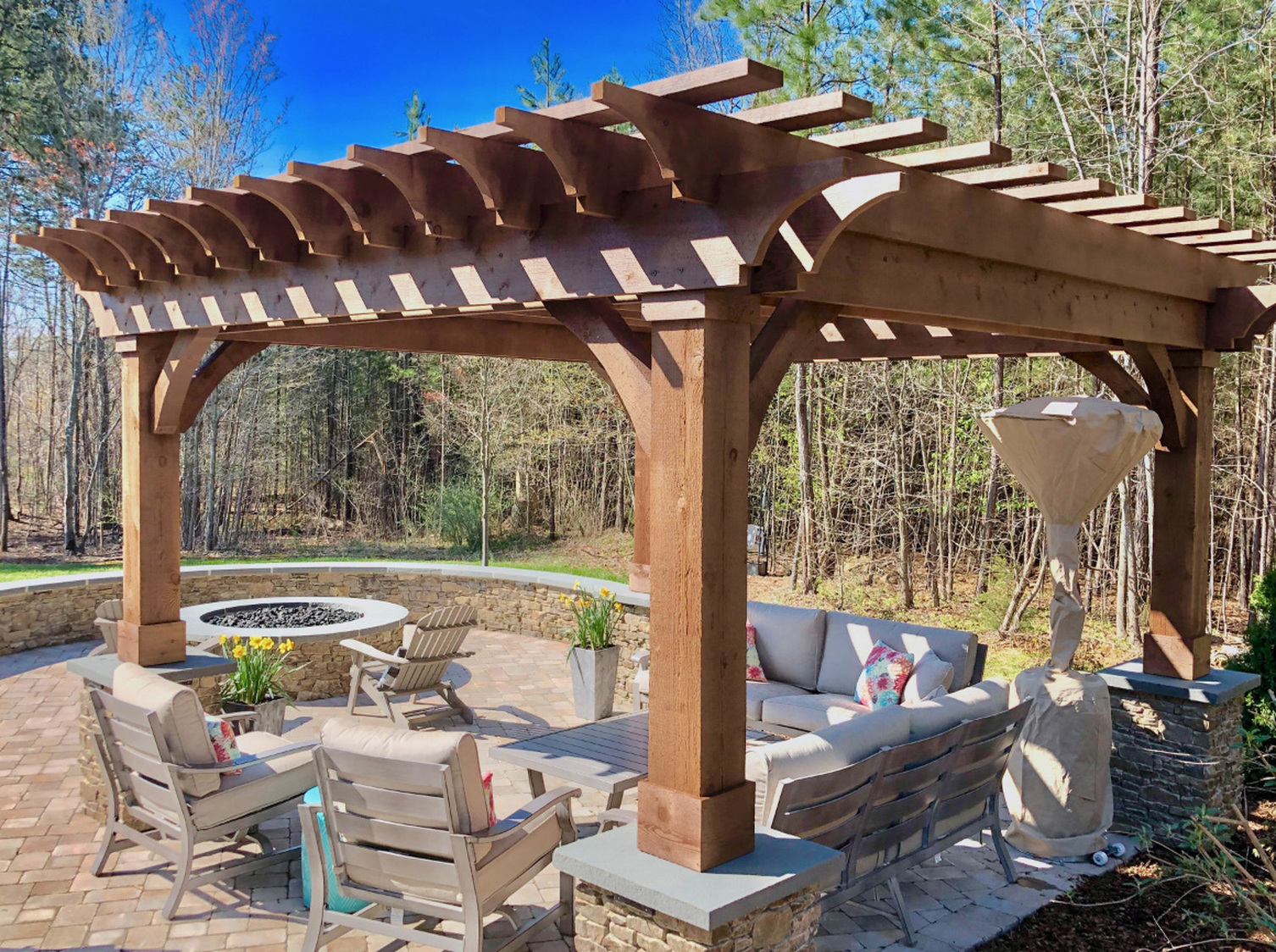 Outdoor Living pergola installation service